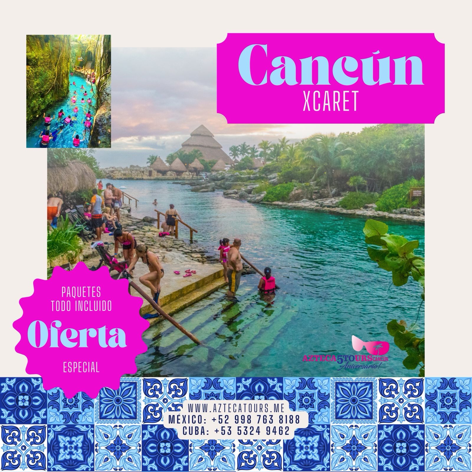 Xcaret, Cancún. México en su mejor explendor Mejores Ofertas