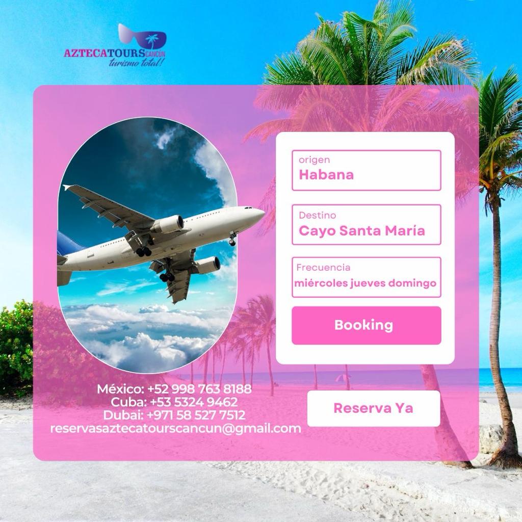 Vuelos  Habana Cayo Santa Maria Cuba Mejores Ofertas