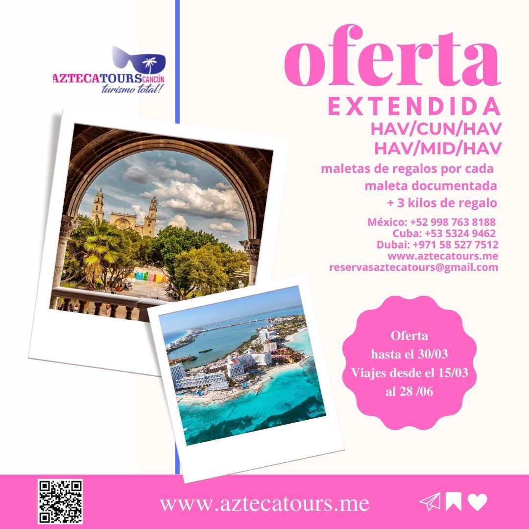Hav Cun Hav Cuba Mexico Flight Offer Best Offers